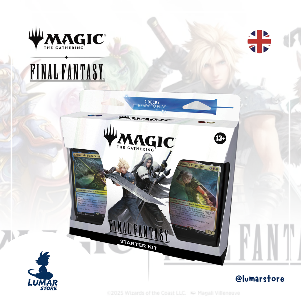 Magic: The Gathering – Final Fantasy Starter Kit (2 Mazos / Ready to Play) Inglés