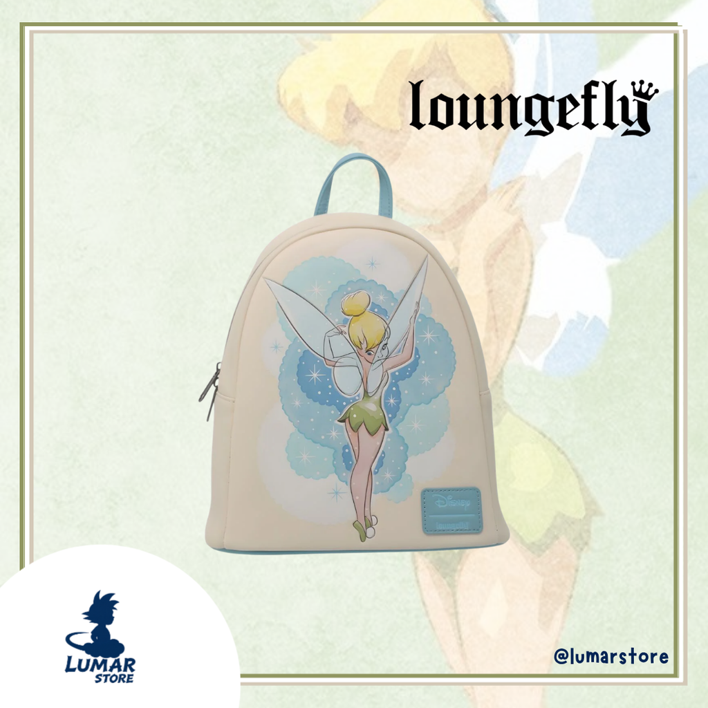 Mochila Loungefly Disney Campanilla Tinker Bell Deboss 26cm