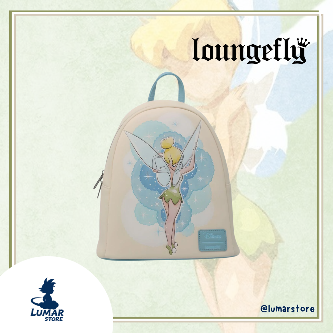 Mochila Loungefly Disney Campanilla Tinker Bell Deboss 26cm