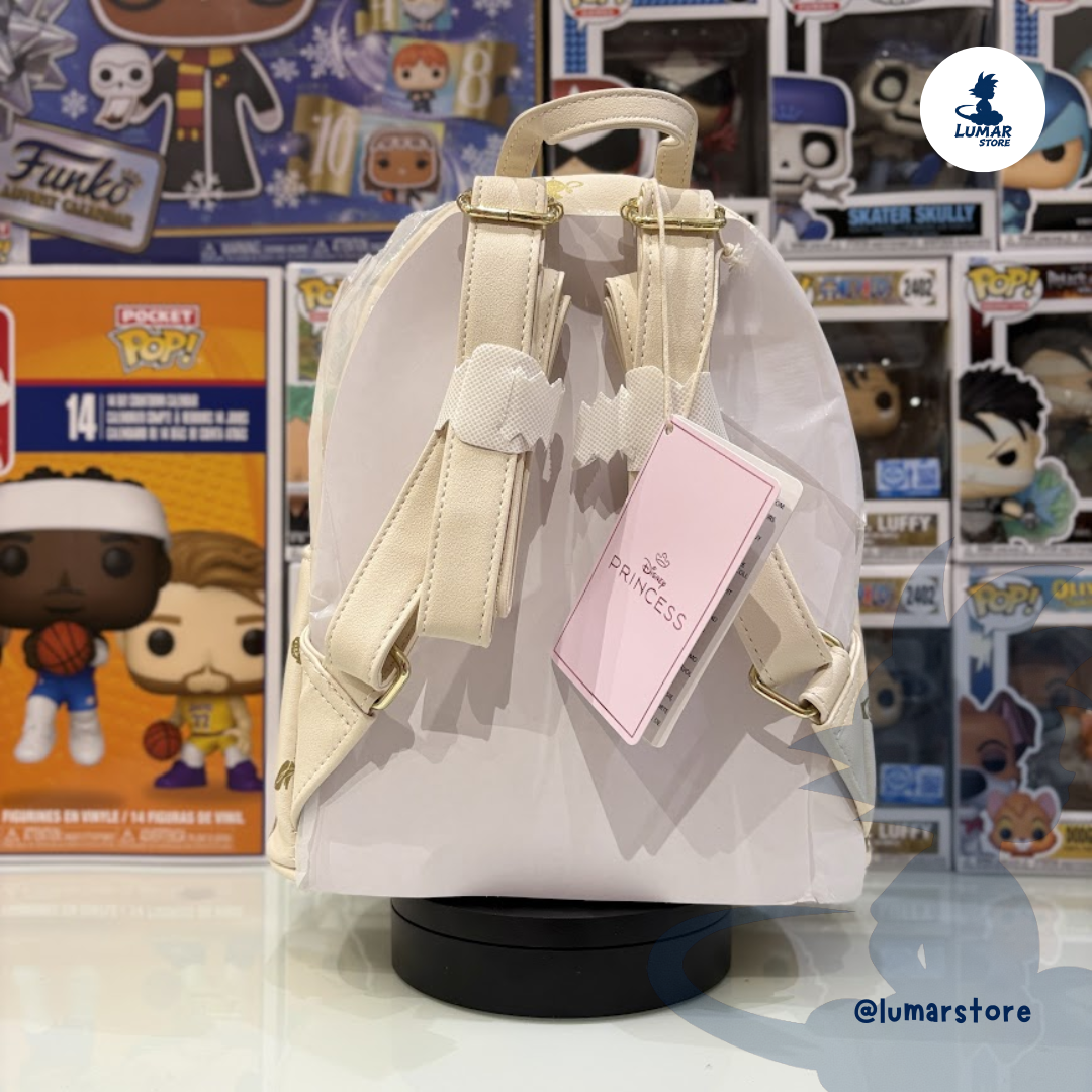 Mochila Loungefly Disney: Princess Icons Símbolos Dorados 26cm