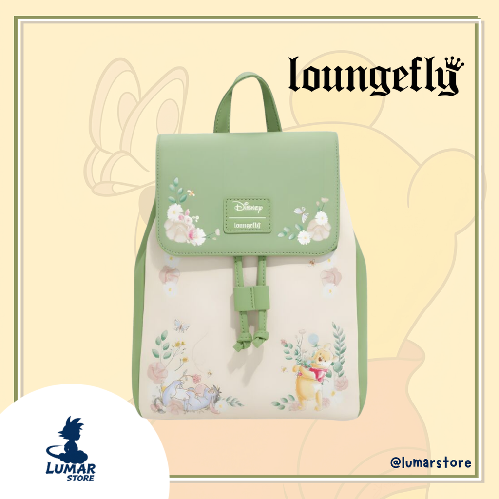Mochila Loungefly Disney: Winnie the Pooh Florals Mini Backpack (26 cm)