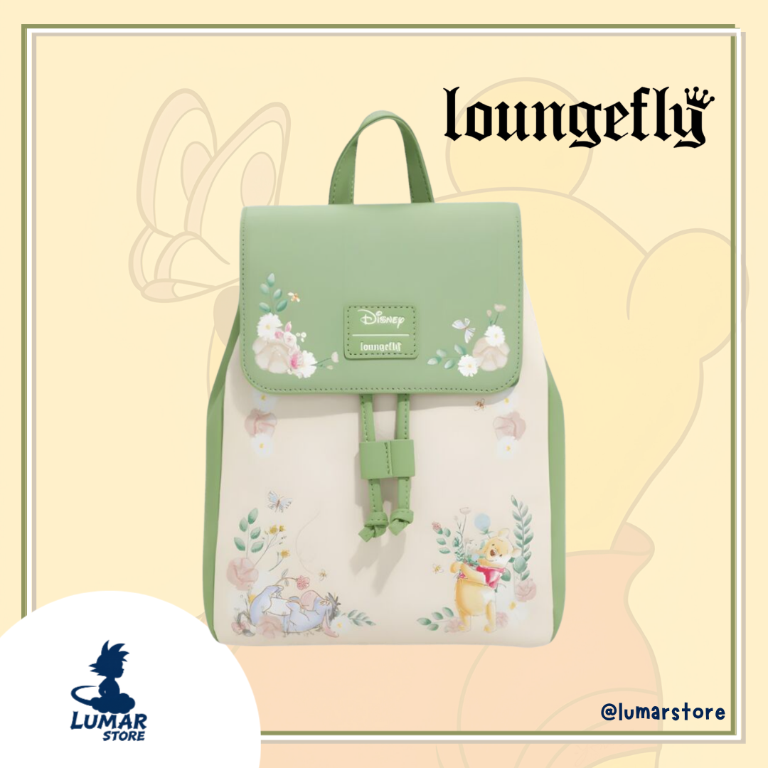 Mochila Loungefly Disney: Winnie the Pooh Florals Mini Backpack (26 cm)