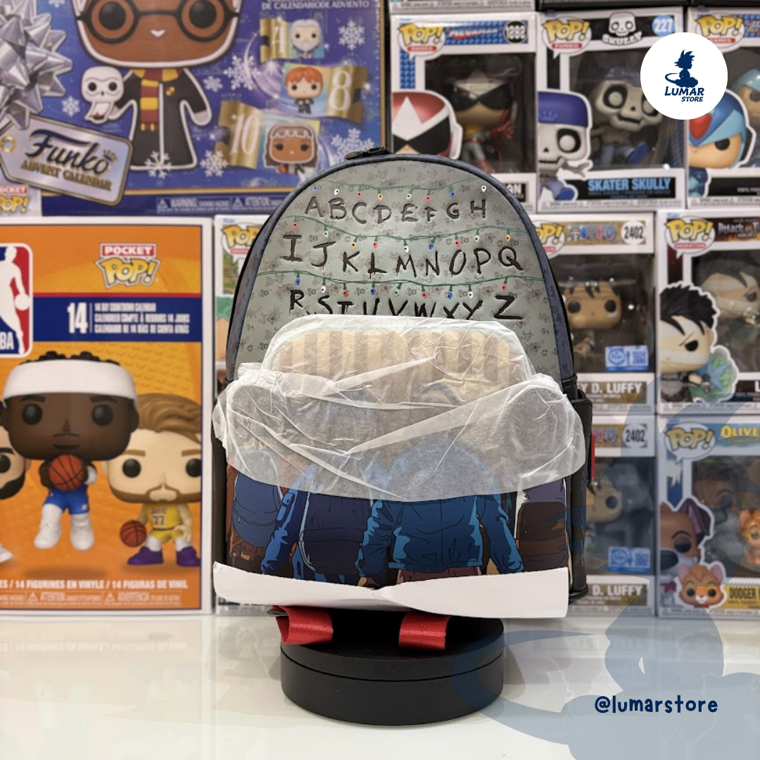 Mochila Loungefly Stranger Things 10th Anniversary Mini Backpack 26cm
