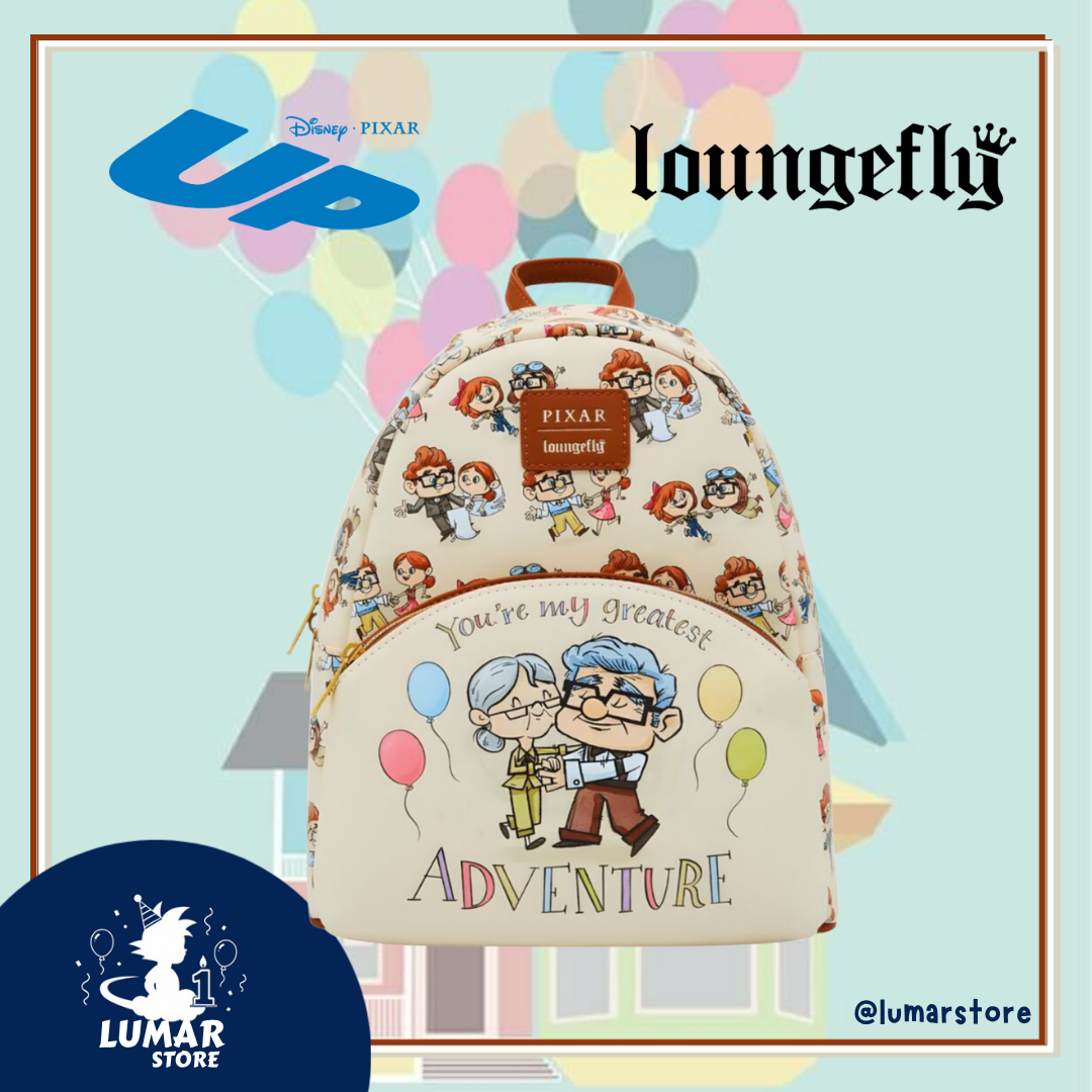 Mochila Loungefly Up: Greatest Adventure (Disney Pixar) 26 cm