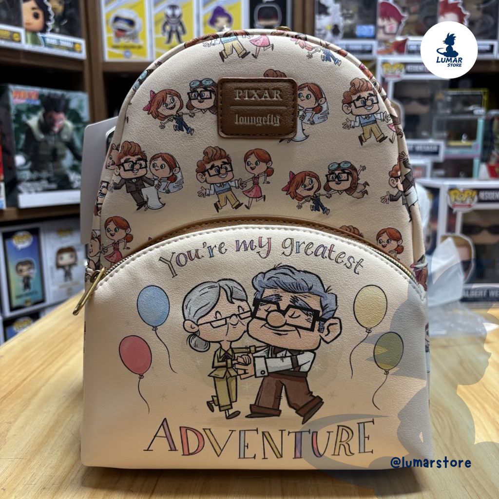 Mochila Loungefly Up: Greatest Adventure (Disney Pixar) 26 cm