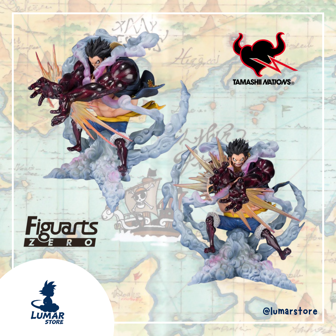 One Piece Figuarts ZERO: Monkey D. Luffy - Gear 4 Leo Bazooka (Reissue)