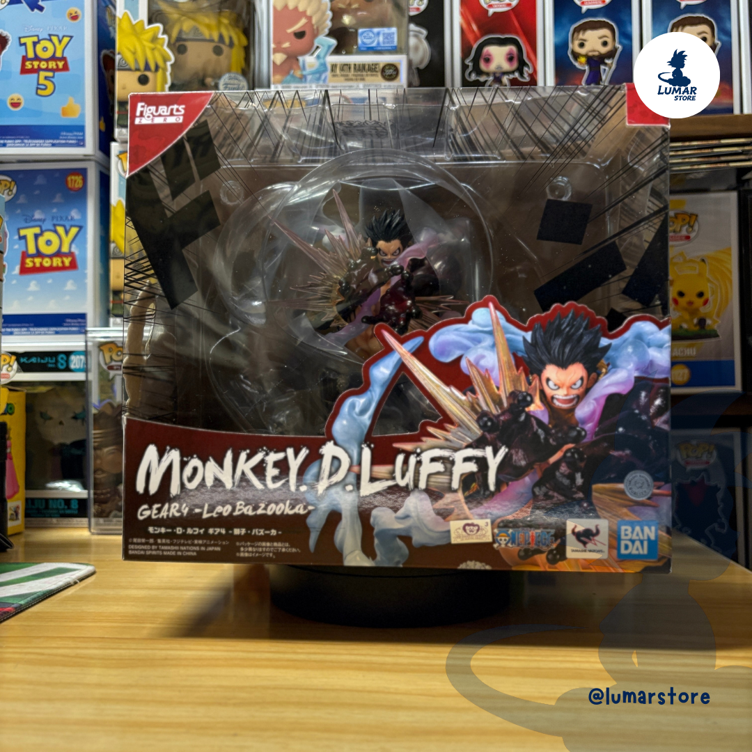 One Piece Figuarts ZERO: Monkey D. Luffy - Gear 4 Leo Bazooka (Reissue)