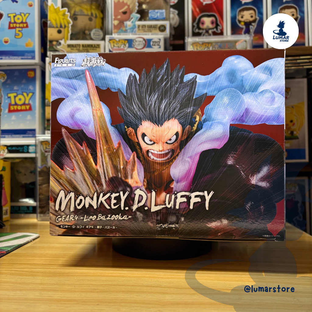 One Piece Figuarts ZERO: Monkey D. Luffy - Gear 4 Leo Bazooka (Reissue)