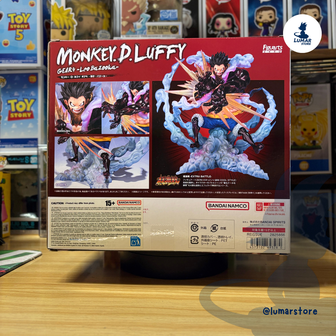 One Piece Figuarts ZERO: Monkey D. Luffy - Gear 4 Leo Bazooka (Reissue)