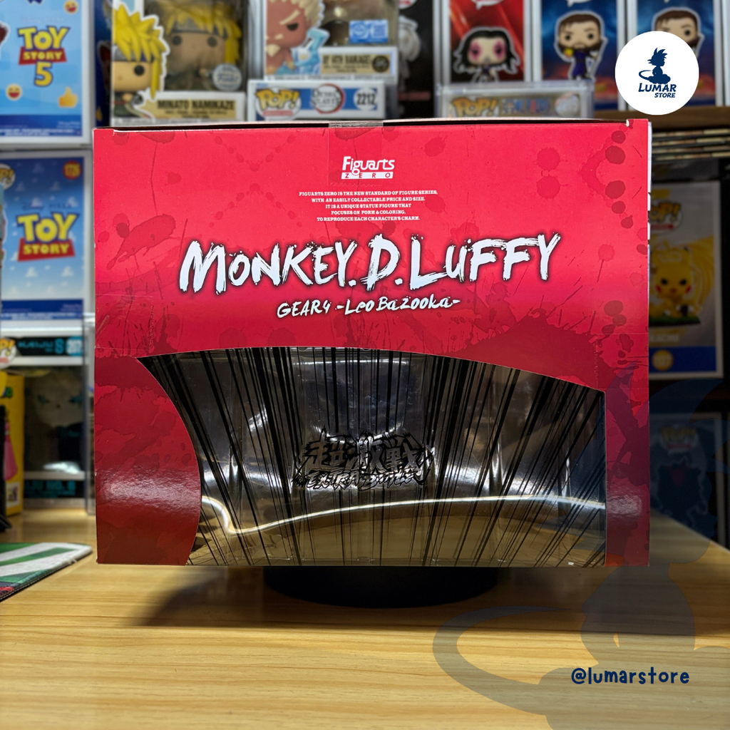 One Piece Figuarts ZERO: Monkey D. Luffy - Gear 4 Leo Bazooka (Reissue)