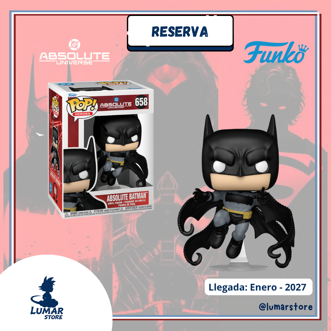 Funko POP! Heroes: DC Absolute Universe - Absolute Batman #658 [PREVENTA]