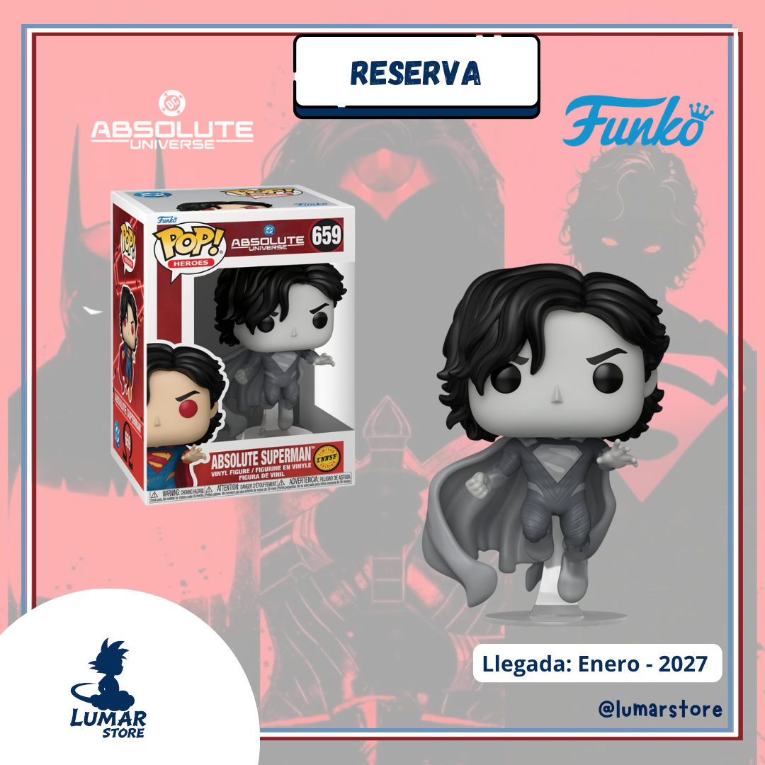 Funko POP! Heroes: DC Absolute Universe - Absolute Superman (Chase) #659 [PREVENTA]