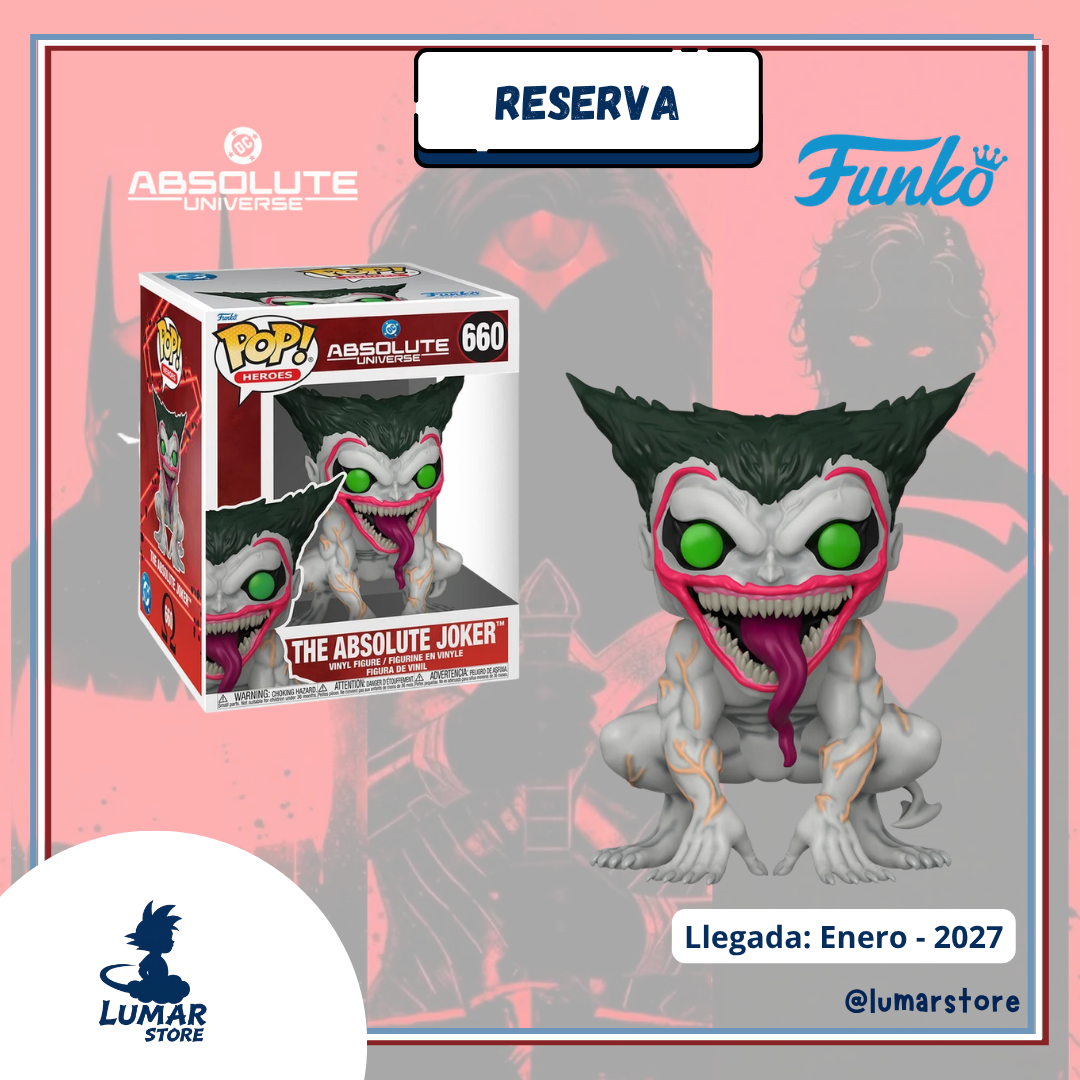 Funko POP! Super: DC Absolute Universe - The Absolute Joker #660 [PREVENTA]