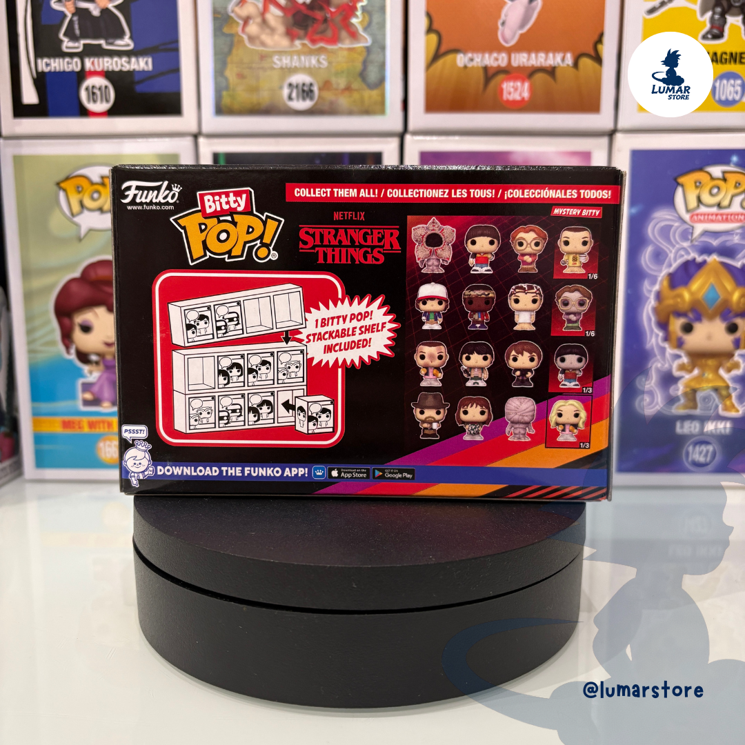 Pack 4 Figuras FUNKO Bitty POP! - Stranger Things: Eleven, Mike, Jonathan & Mystery