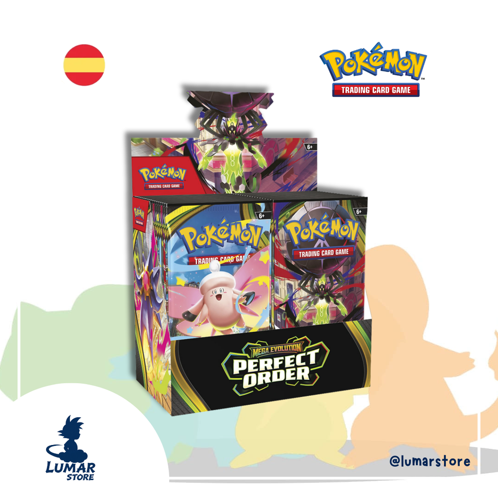 Pokémon TCG: Booster Box 36 Sobres - Equilibrio Perfecto | Megaevolución (Español)