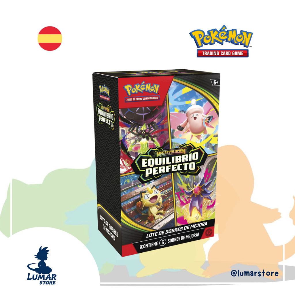 Pokémon TCG: Booster Bundle Equilibrio Perfecto - Megaevolución (Español)