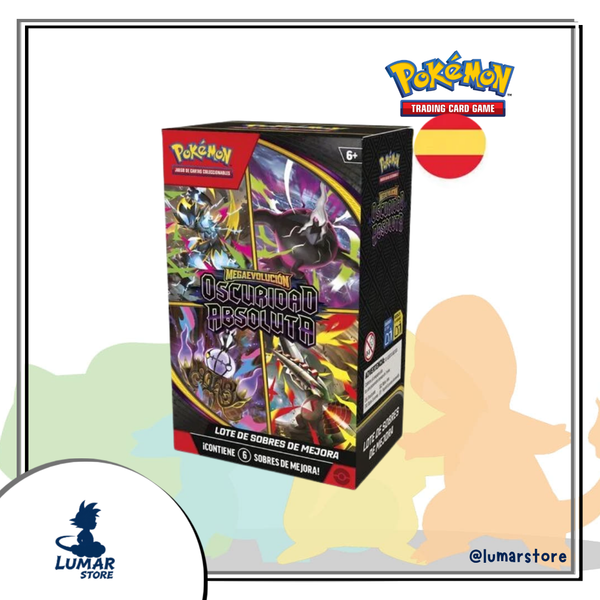 Pokémon TCG: Booster Bundle (Lote de 6 Sobres) Megaevolución - Oscuridad Absoluta (En Español)