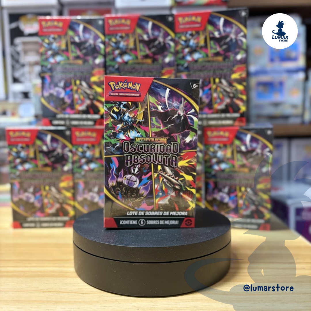 Pokémon TCG: Booster Bundle (Lote de 6 Sobres) Megaevolución - Oscuridad Absoluta (En Español)
