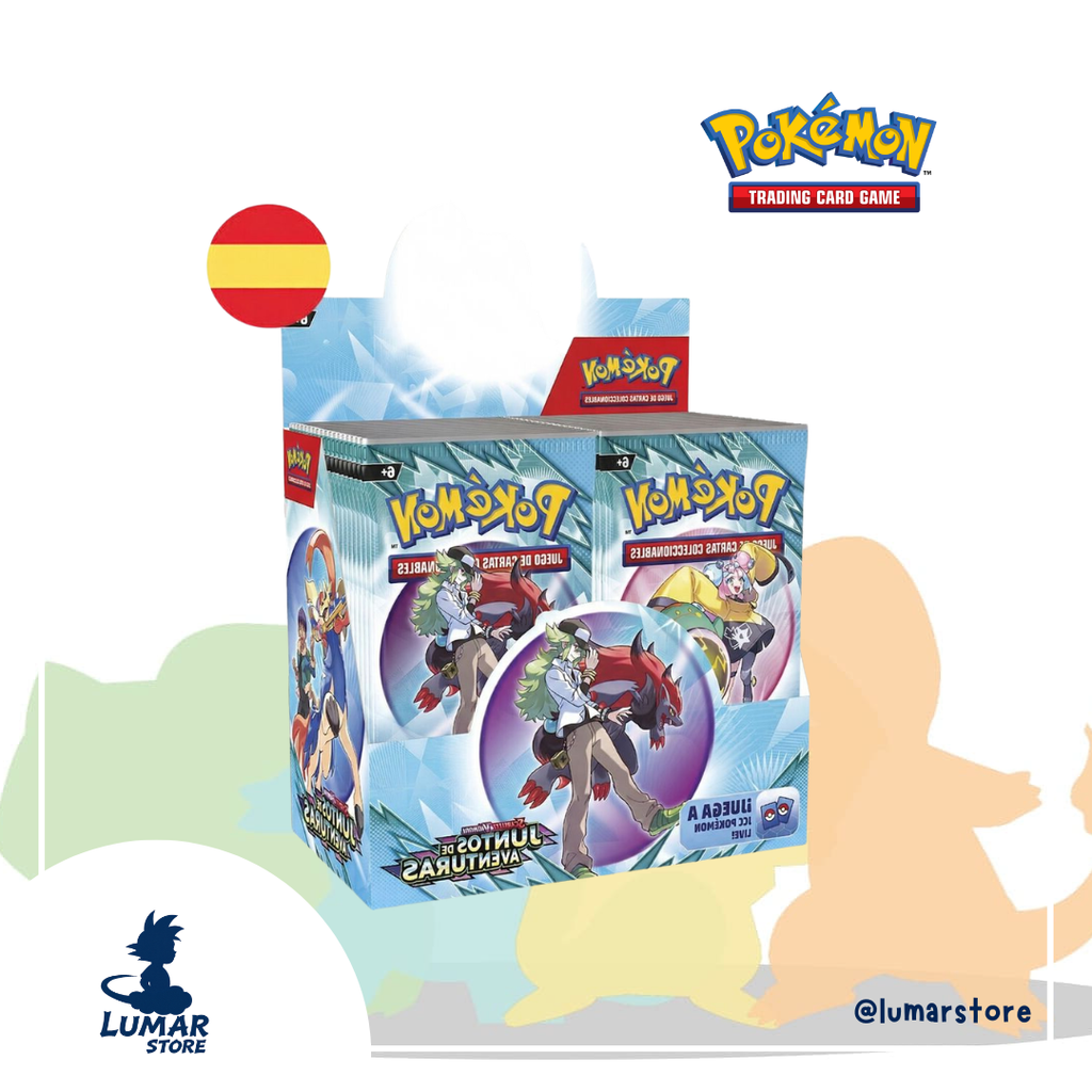 Pokémon TCG: Caja de 36 Sobres (Booster Box) Juntos de Aventuras (Español)