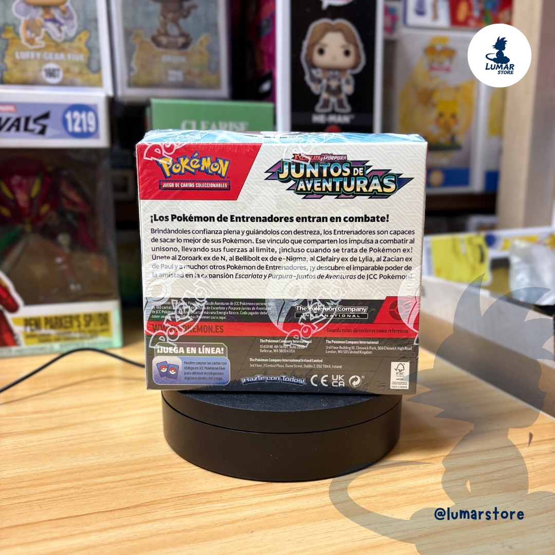 Pokémon TCG: Caja de 36 Sobres (Booster Box) Juntos de Aventuras (Español)