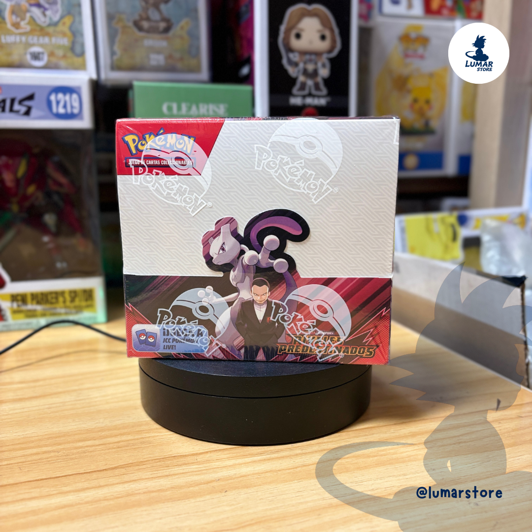 Pokémon TCG: Caja de 36 Sobres (Booster Box) Rivales Predestinados (Español)