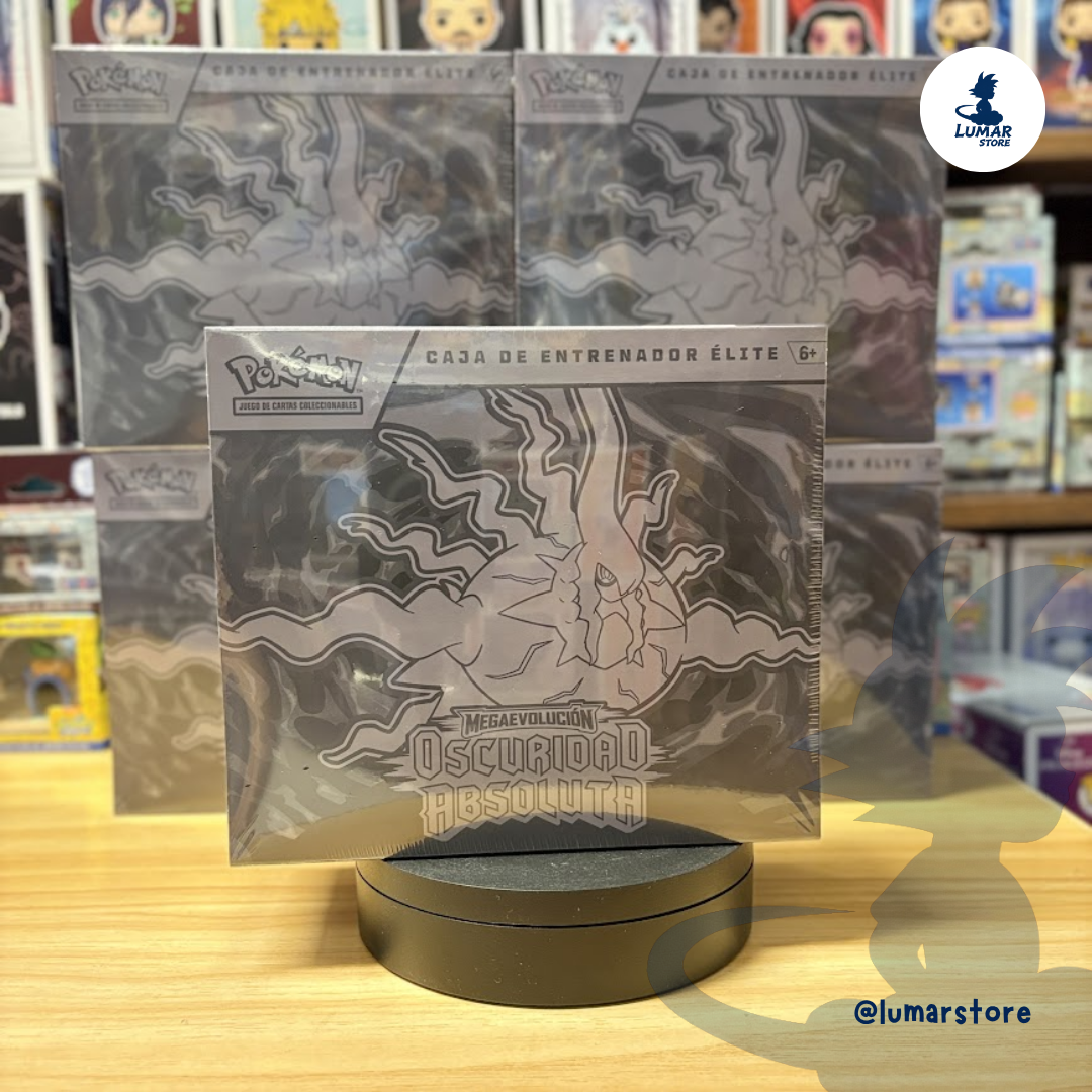 Pokémon TCG: Caja de Entrenador Élite (ETB) Megaevolución - Oscuridad Absoluta (En Español)