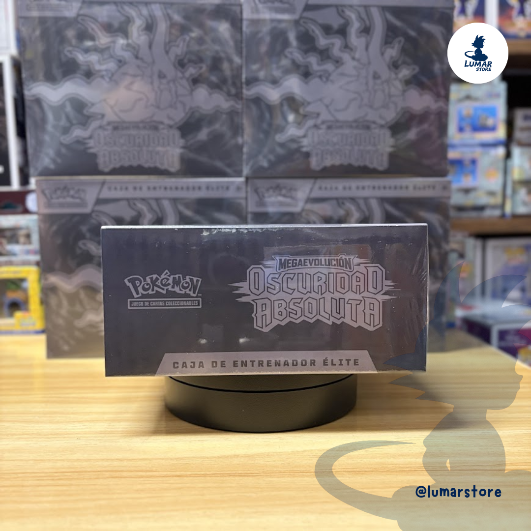 Pokémon TCG: Caja de Entrenador Élite (ETB) Megaevolución - Oscuridad Absoluta (En Español)