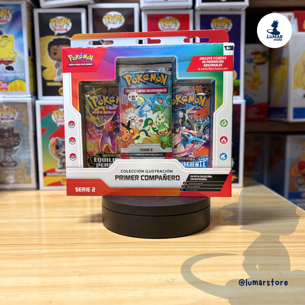 Pokémon TCG: Colección Ilustración Primer Compañero - Serie 2 (Español)