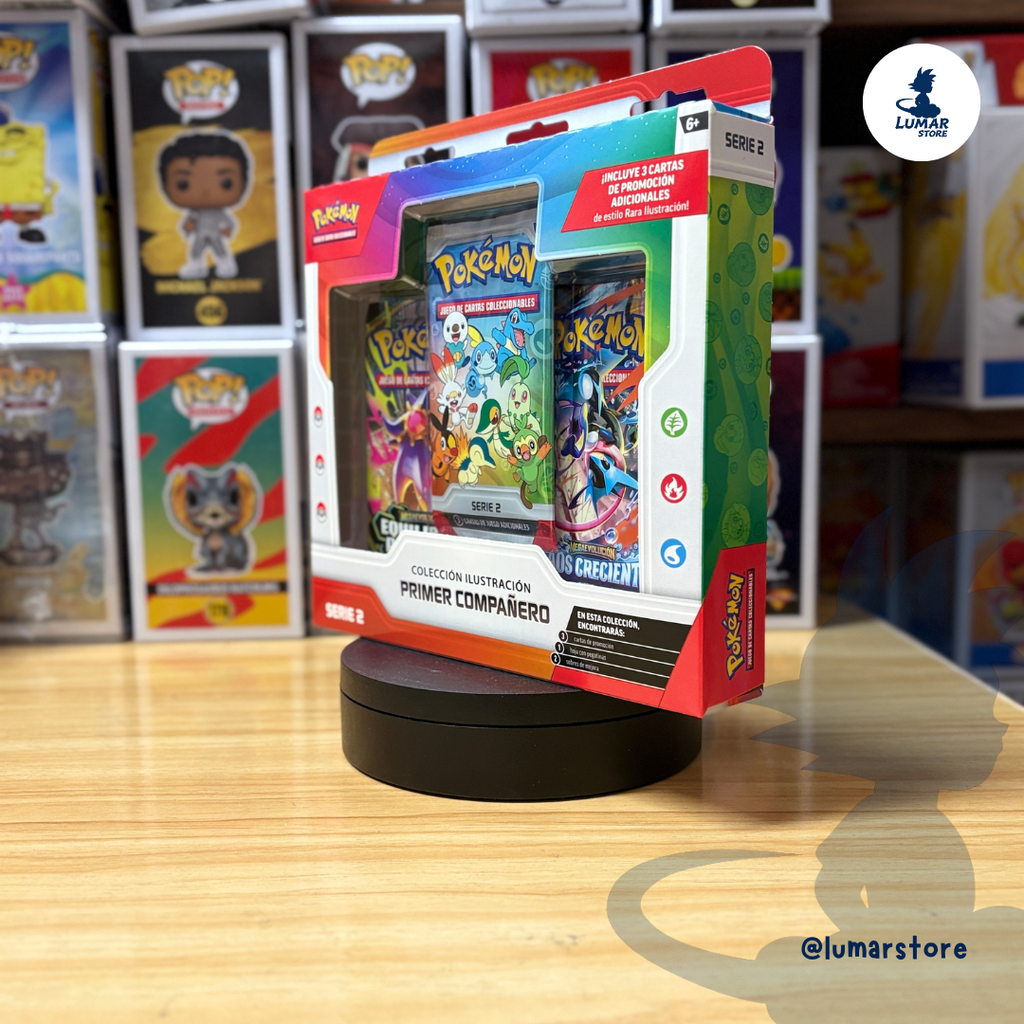 Pokémon TCG: Colección Ilustración Primer Compañero - Serie 2 (Español)