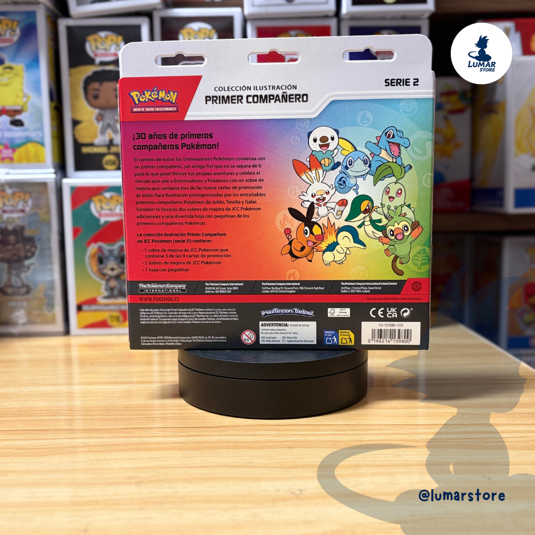 Pokémon TCG: Colección Ilustración Primer Compañero - Serie 2 (Español)