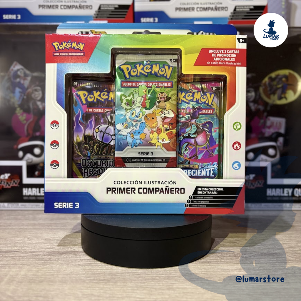 Pokémon TCG: Colección Ilustración Primer Compañero Serie 3 (Español)