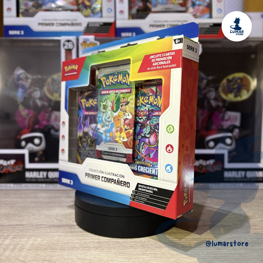 Pokémon TCG: Colección Ilustración Primer Compañero Serie 3 (Español)