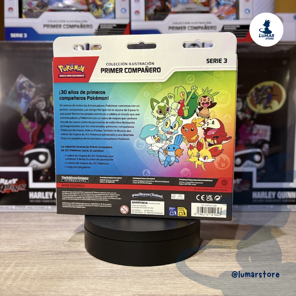 Pokémon TCG: Colección Ilustración Primer Compañero Serie 3 (Español)
