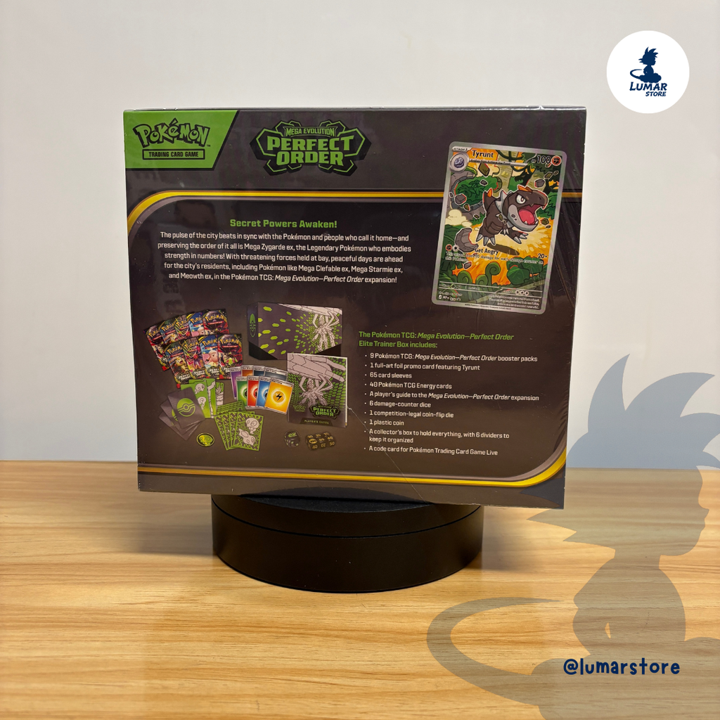 Pokémon TCG: Elite Trainer Box (ETB) - Perfect Order | Mega-Zygarde (Inglés)
