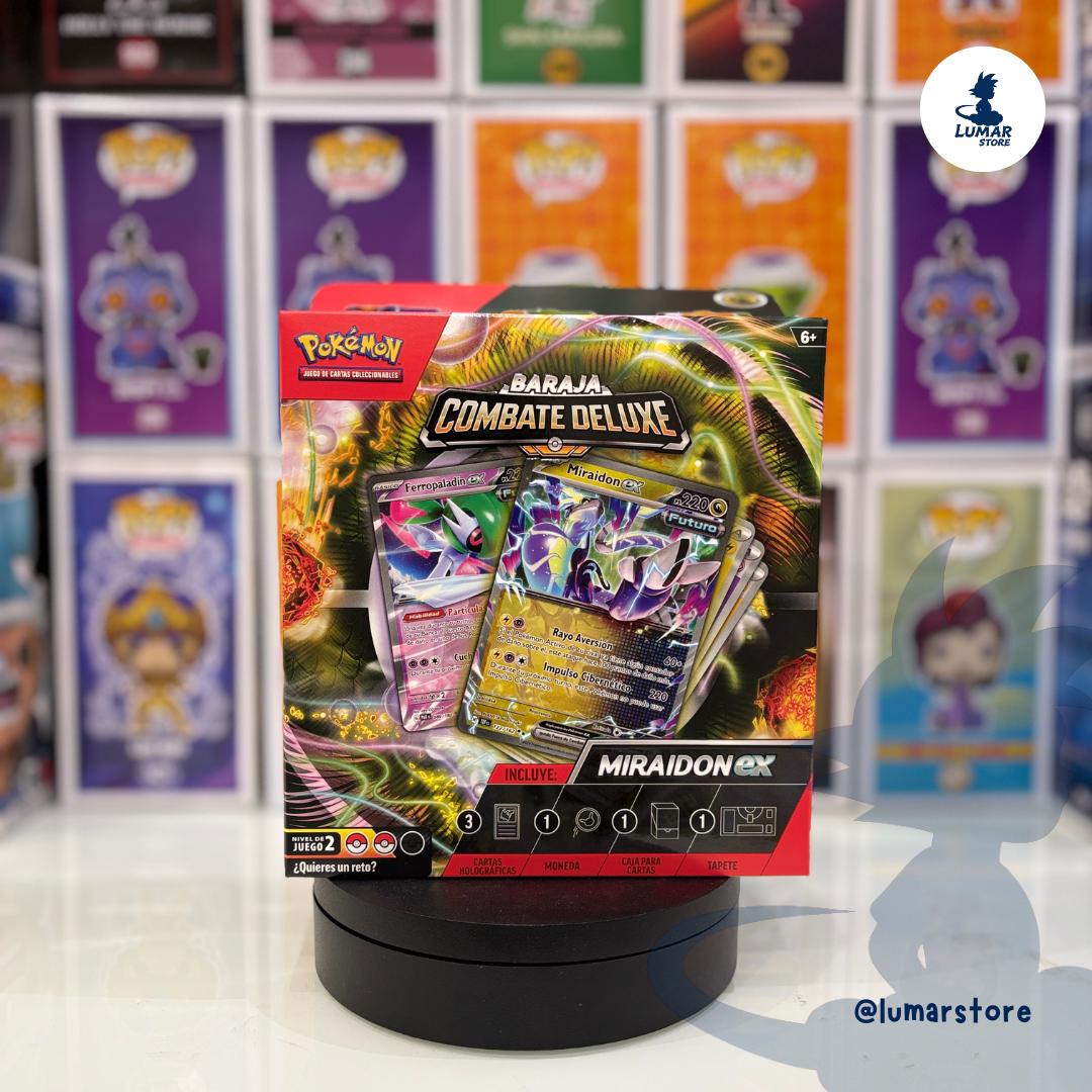 Pokémon TCG: Baraja de Combate Deluxe - Koraidon ex / Miraidon ex (Español)