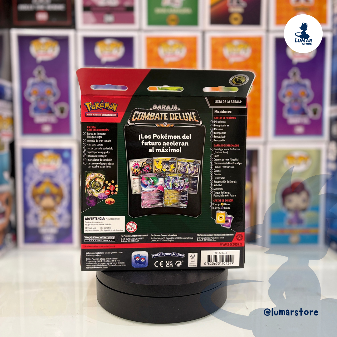 Pokémon TCG: Baraja de Combate Deluxe - Koraidon ex / Miraidon ex (Español)