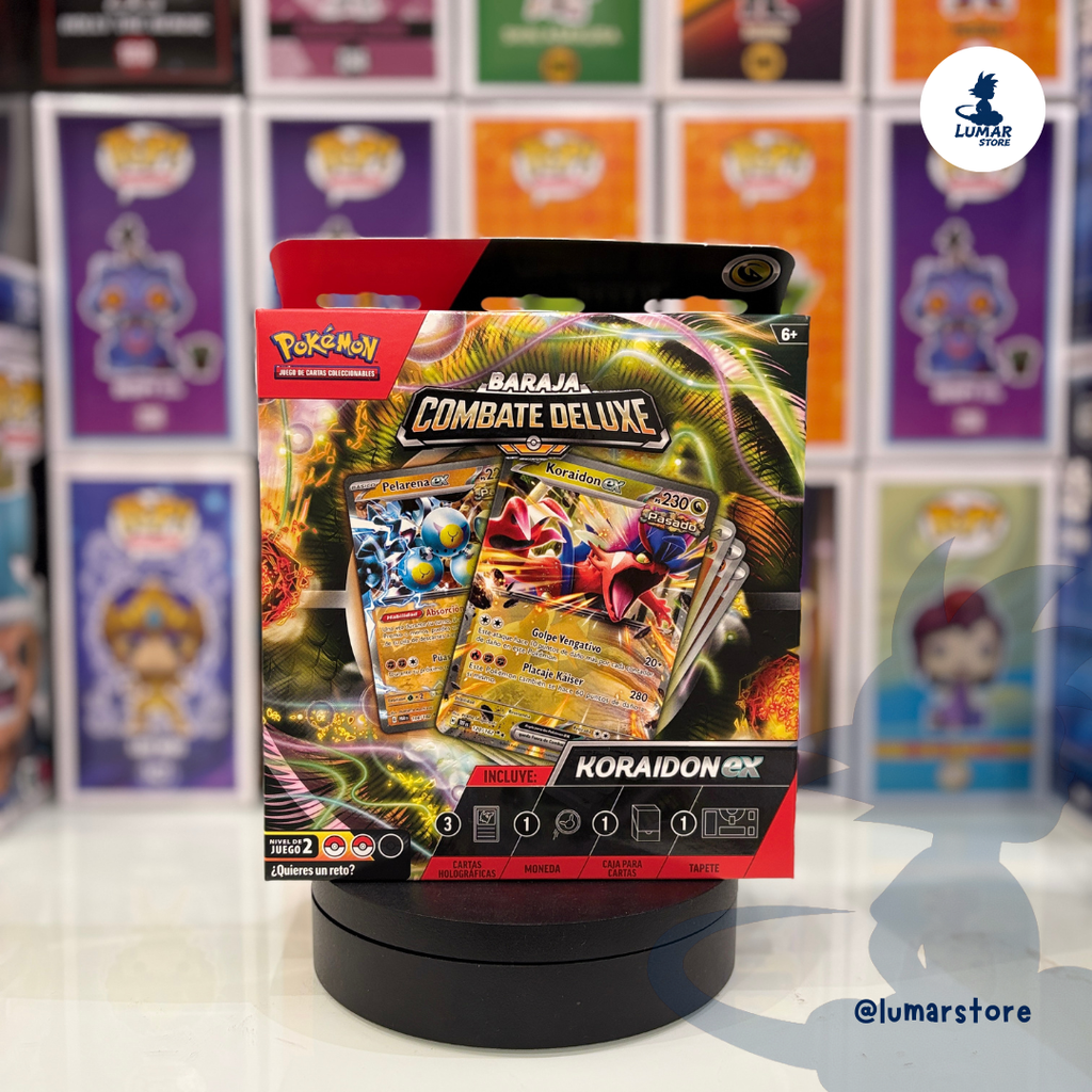 Pokémon TCG: Baraja de Combate Deluxe - Koraidon ex / Miraidon ex (Español)