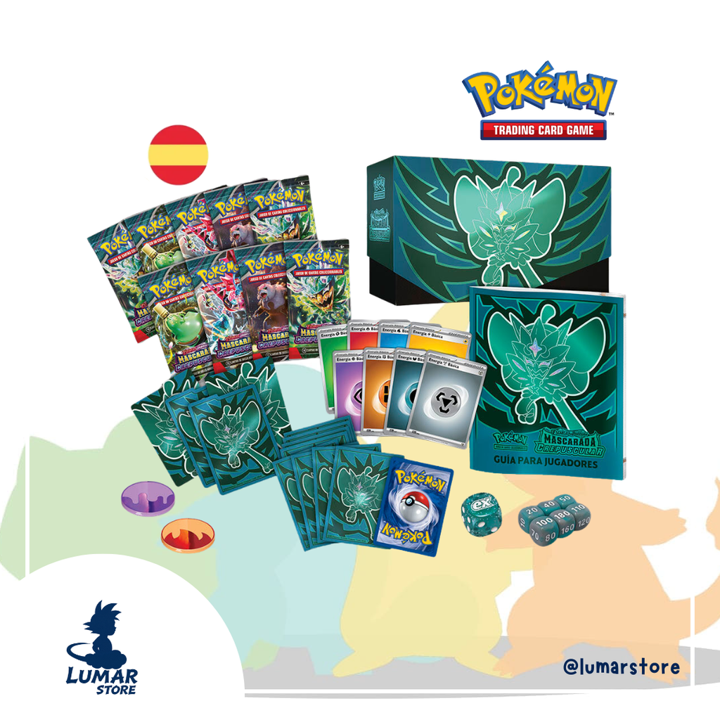 Pokemon TCG: Caja de Entrenador Elite (ETB) - Mascarada Crepuscular (Español)