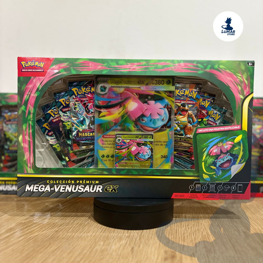 Pokémon TCG: Colección Premium Mega-Venusaur ex (Español)