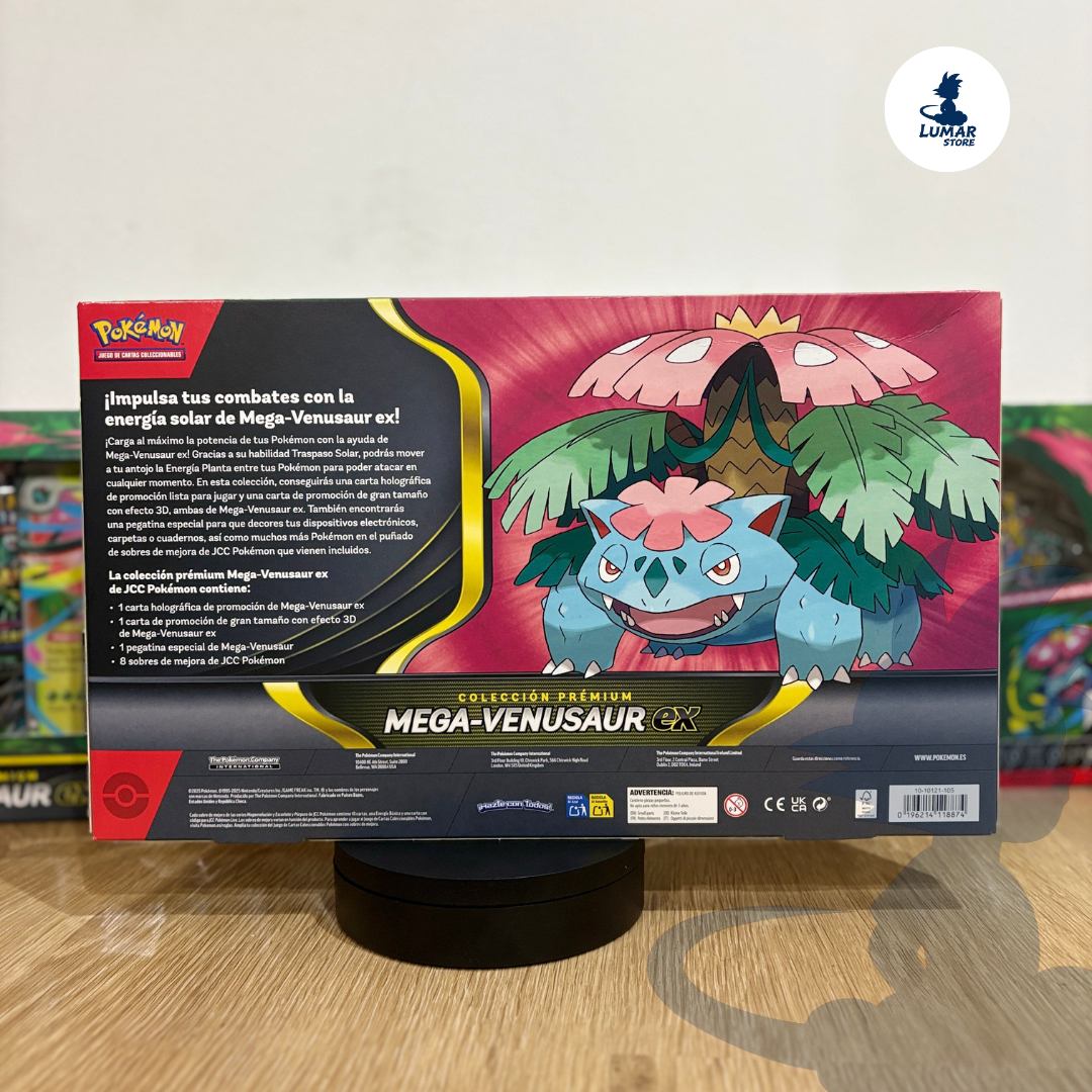 Pokémon TCG: Colección Premium Mega-Venusaur ex (Español)