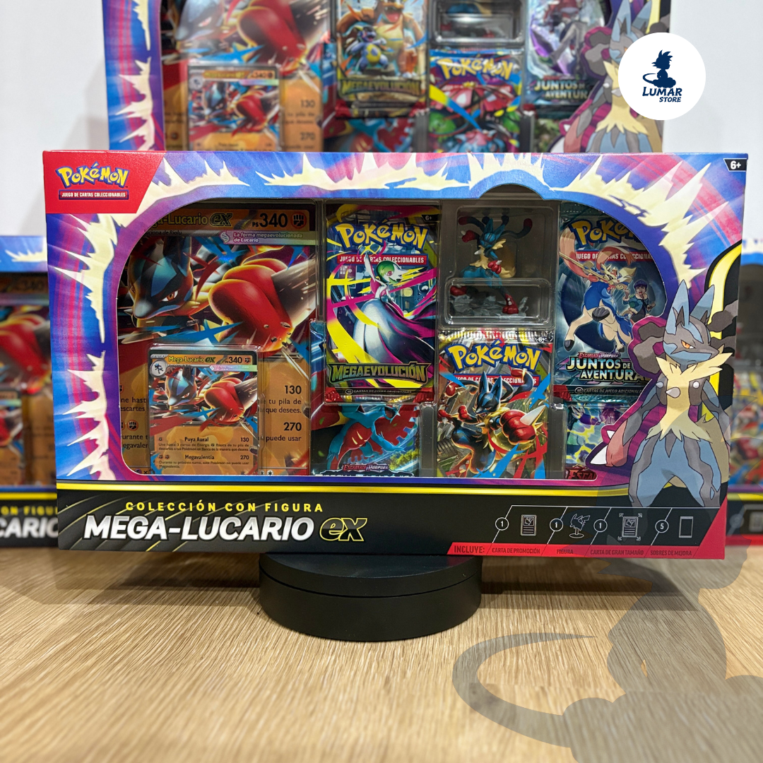 Pokémon TCG: Colección con Figura Mega-Lucario ex (Español)