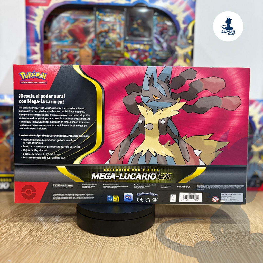 Pokémon TCG: Colección con Figura Mega-Lucario ex (Español)