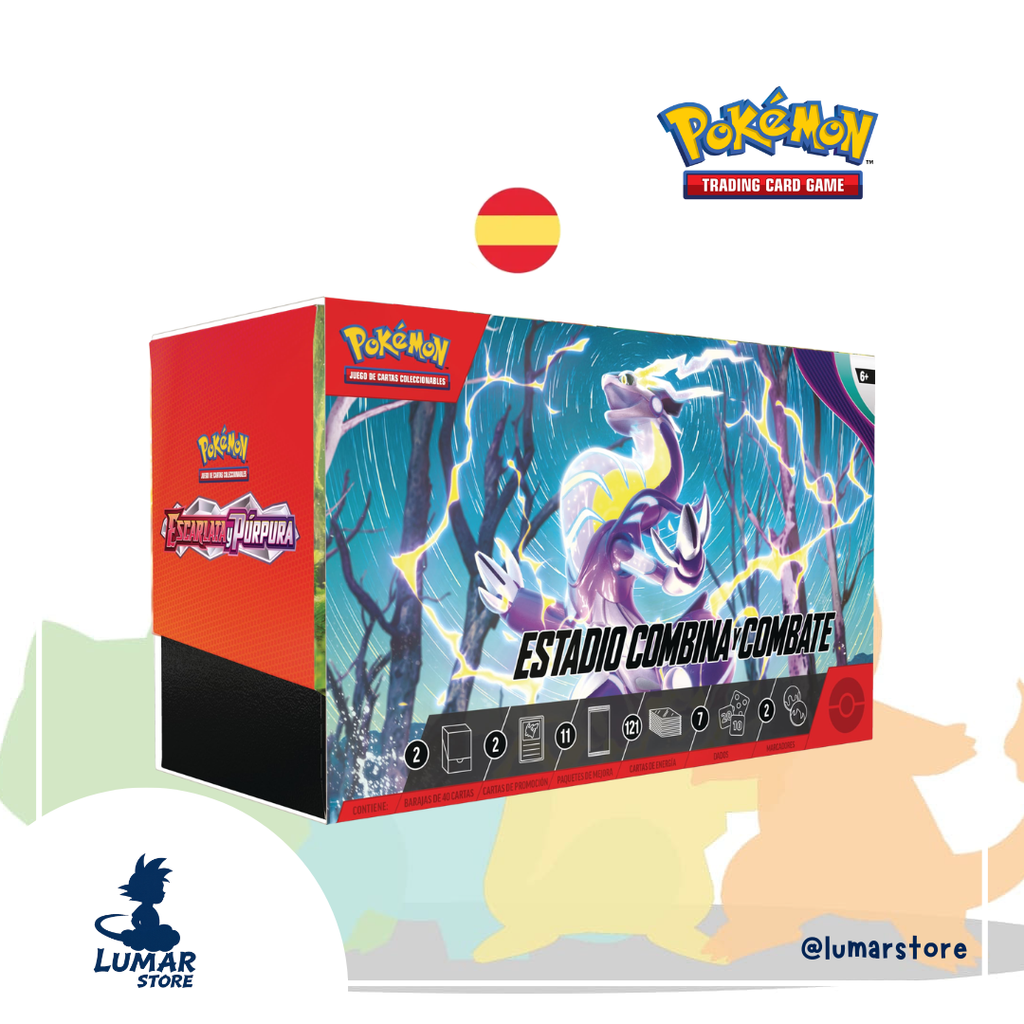 Pokémon TCG: Estadio Combina y Combate - Escarlata y Púrpura (Español)