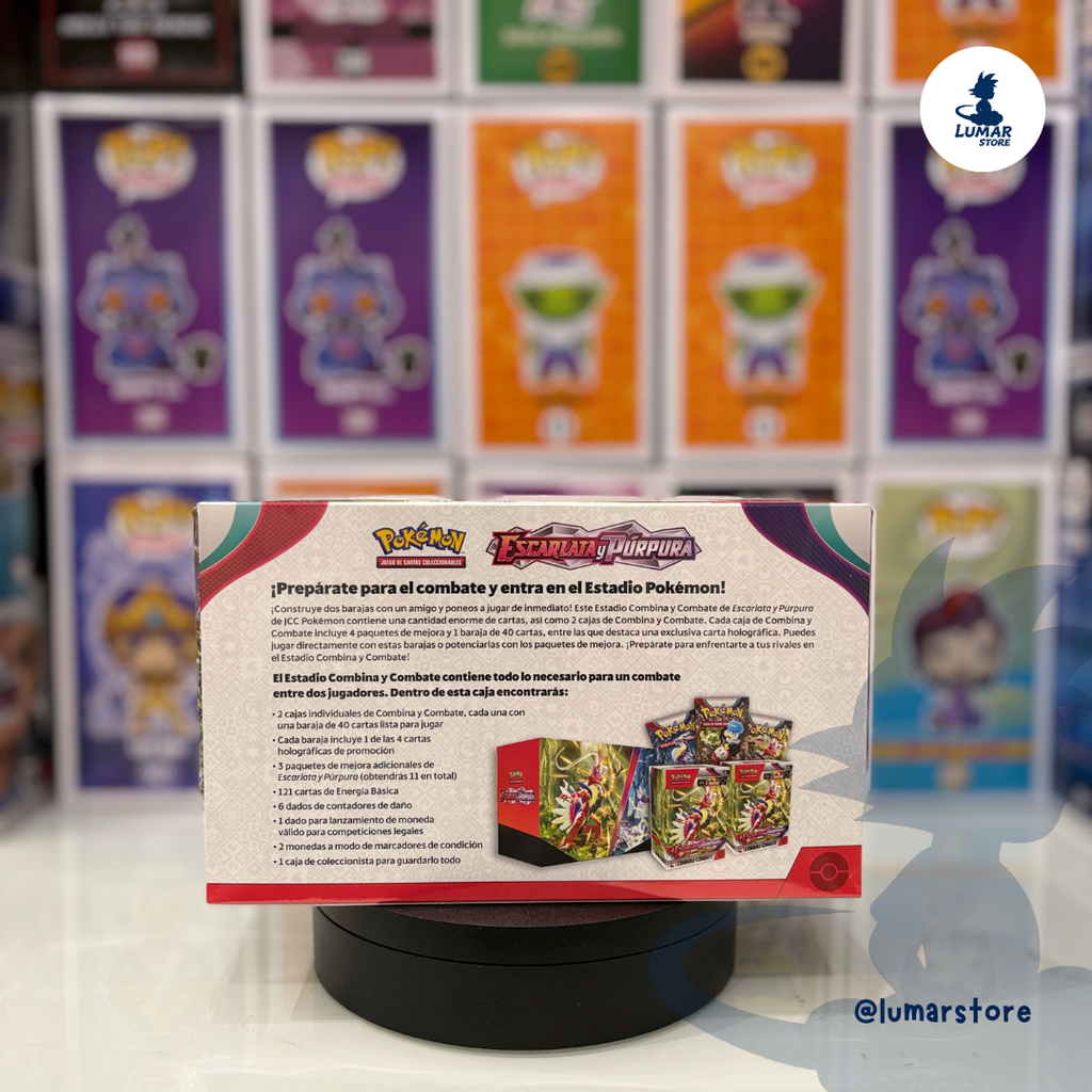 Pokémon TCG: Estadio Combina y Combate - Escarlata y Púrpura (Español)