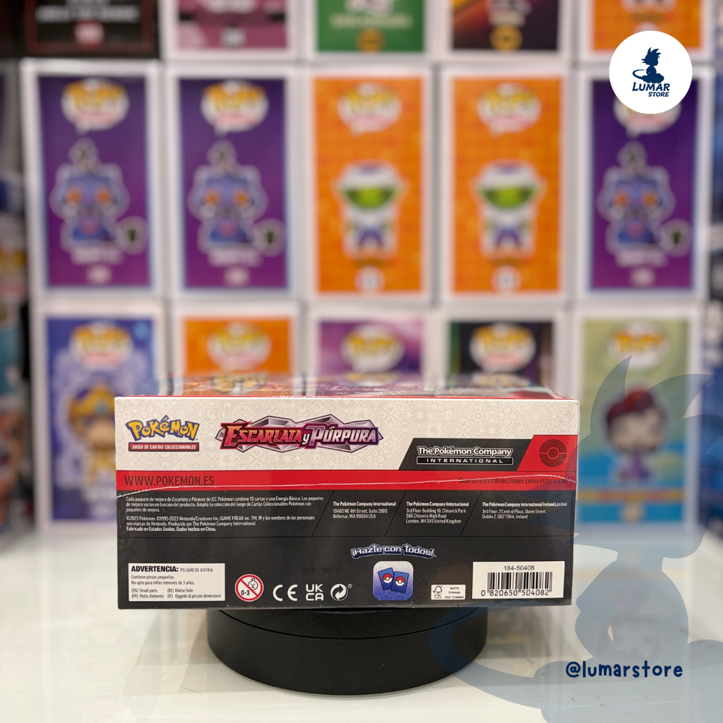 Pokémon TCG: Estadio Combina y Combate - Escarlata y Púrpura (Español)