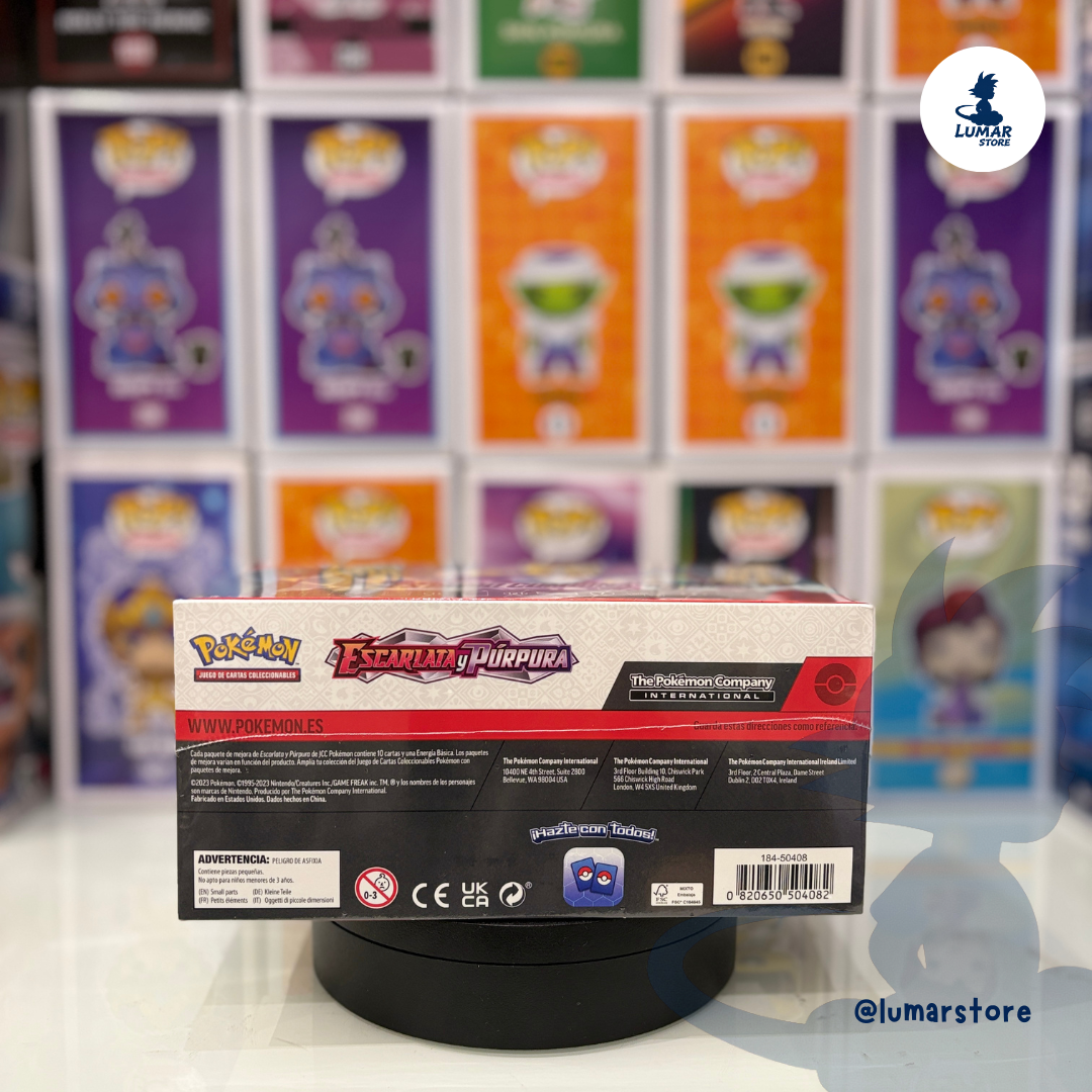 Pokémon TCG: Estadio Combina y Combate - Escarlata y Púrpura (Español)
