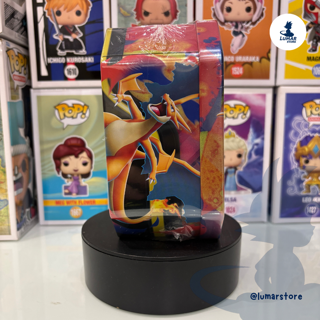 Pokémon TCG: Mega Charizard EX Power Trio Tin (Ingles)
