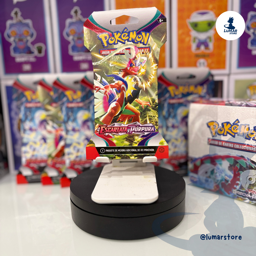 Pokémon TCG: Sobre Individual (Booster Pack) - Escarlata y Púrpura (Español)