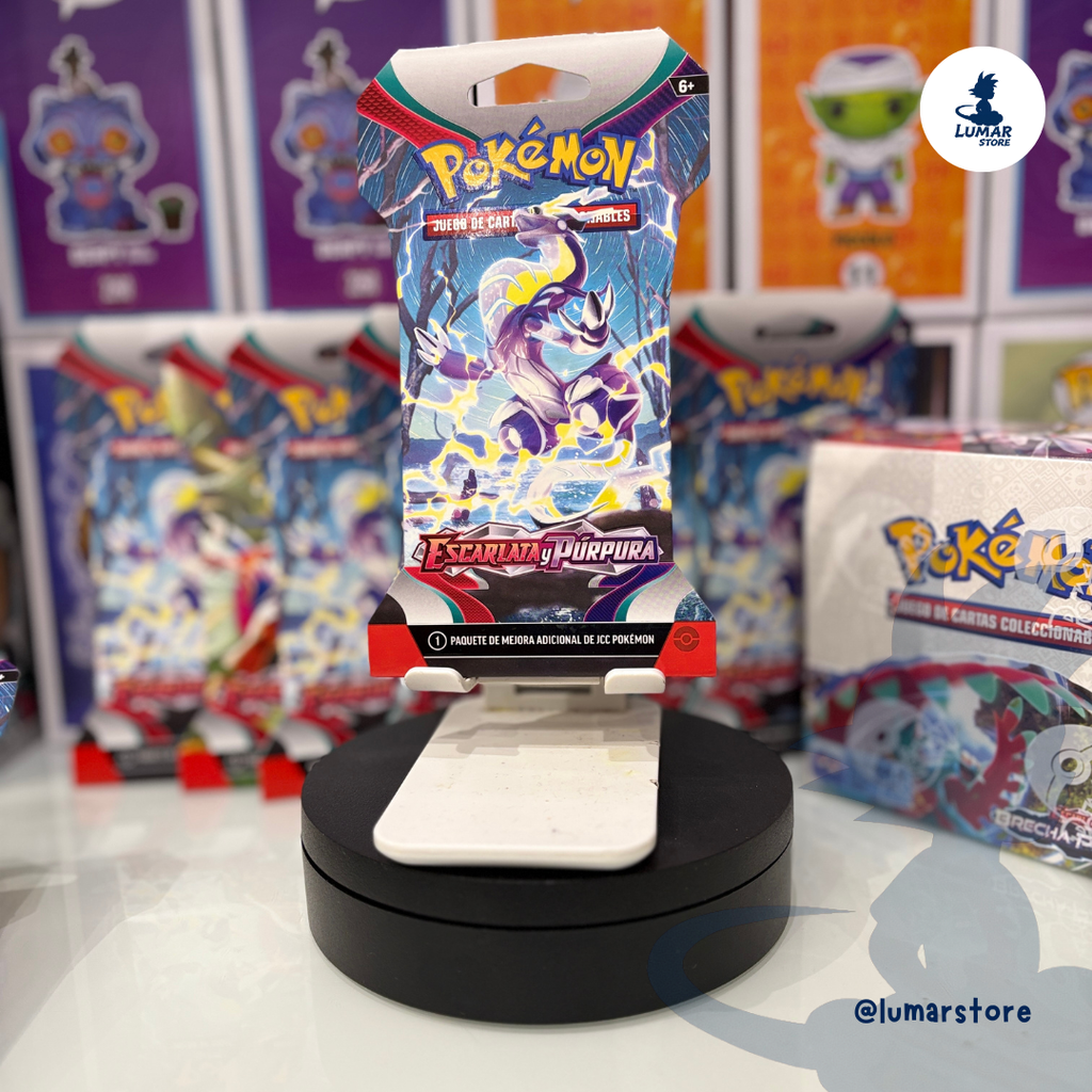 Pokémon TCG: Sobre Individual (Booster Pack) - Escarlata y Púrpura (Español)