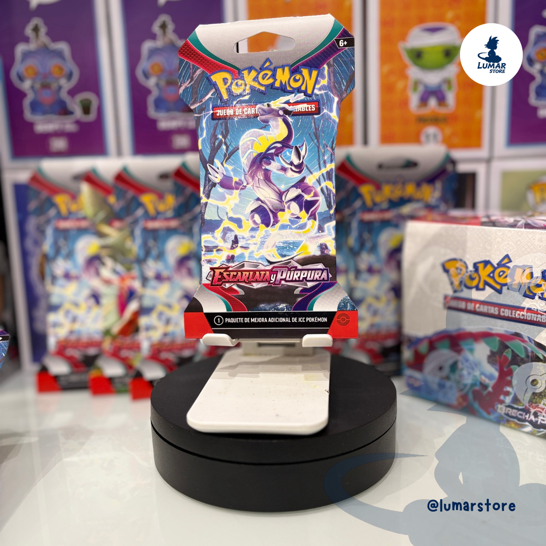 Pokémon TCG: Sobre Individual (Booster Pack) - Escarlata y Púrpura (Español)